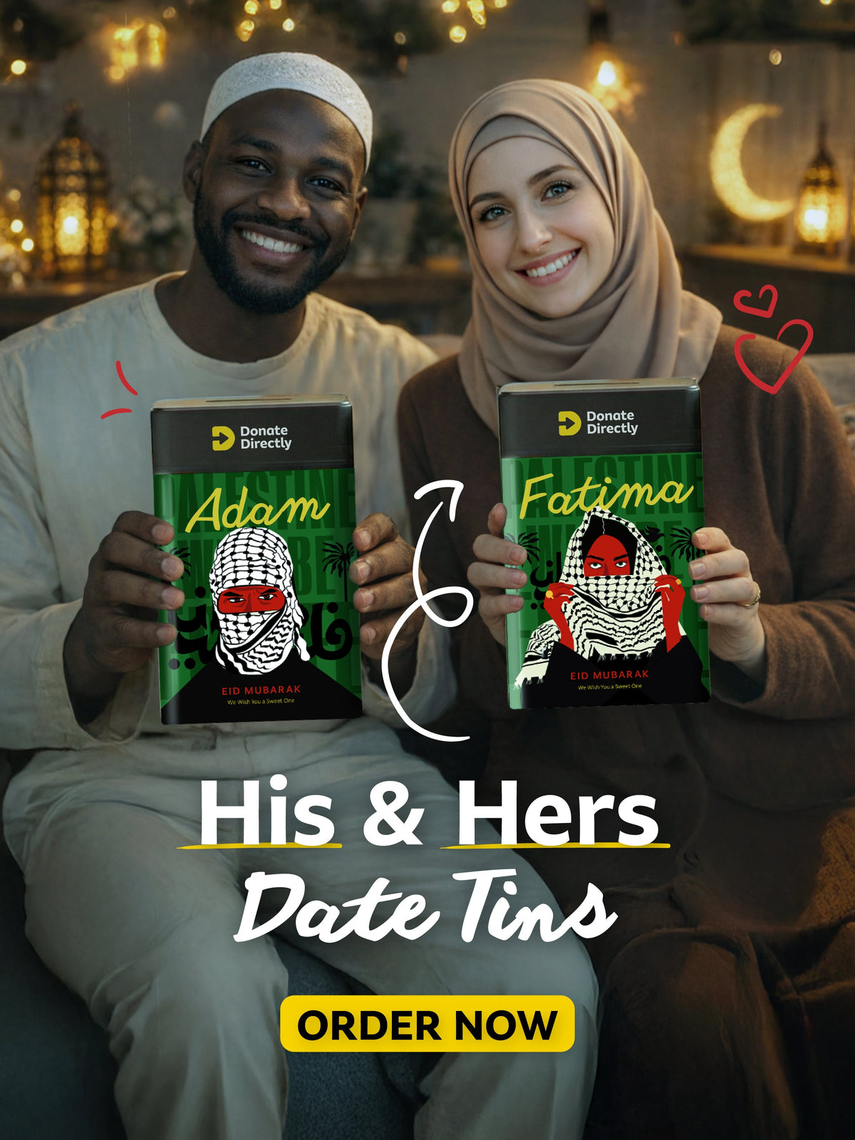 Protest - His & Hers Date Tins