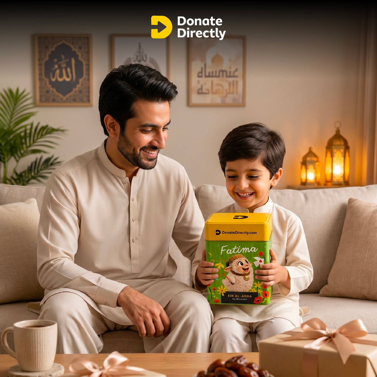 Eid Celebration Sleeve Baa - Date Tins
