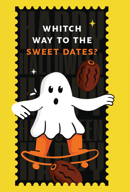 Personalised Halloween Date Tins